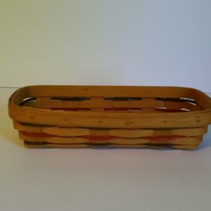 Longaberger Woven Traditions Cracker Basket